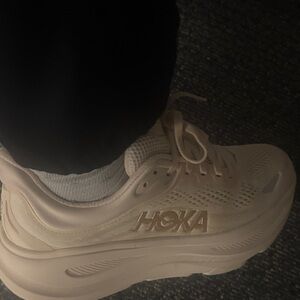 Hoka Women's Cream Sneakers